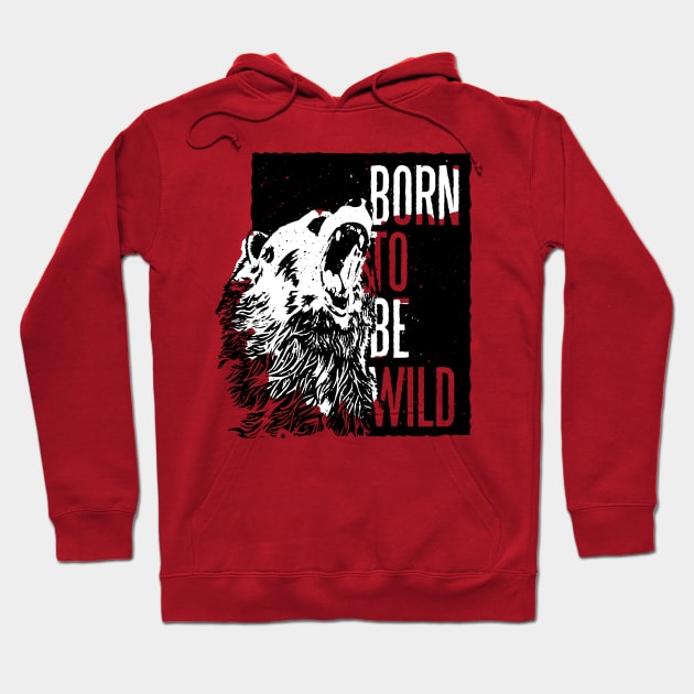 Born to be Wild Hoodie by madeinchorley